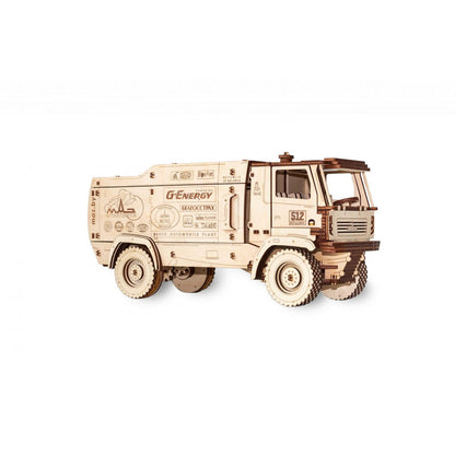 Eco Wood Art (Ewa) 3D Mechanische Puzzel, Sport Truck Maz 5309Rr, 648, 24X9X11,7Cm