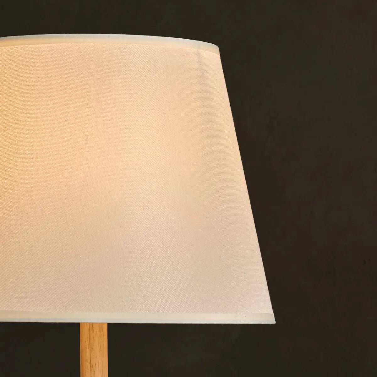 Emily Lichtbruine Houten Lamp