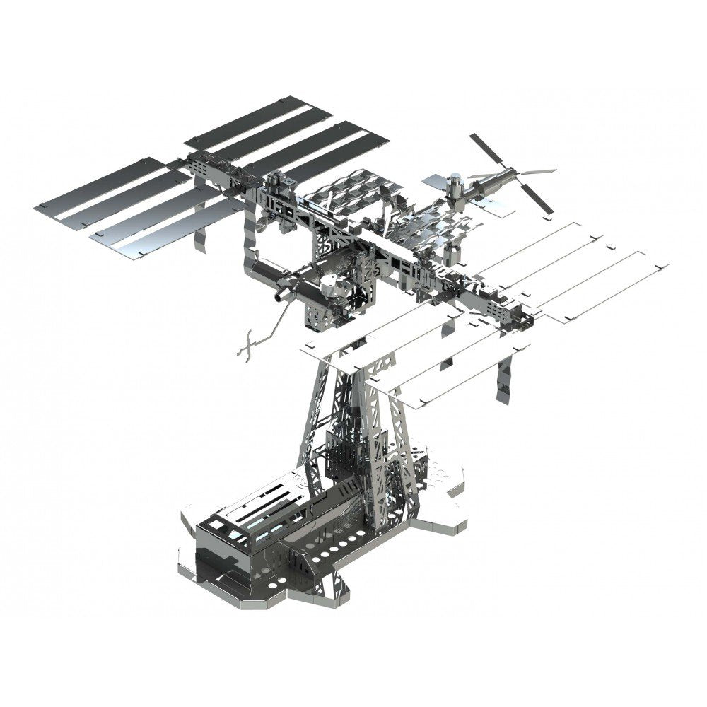 3D Metalen Bouwpakket, Astronauts Lodge, Metal Time, Mt017, 19,8X23,4X22,9Cm