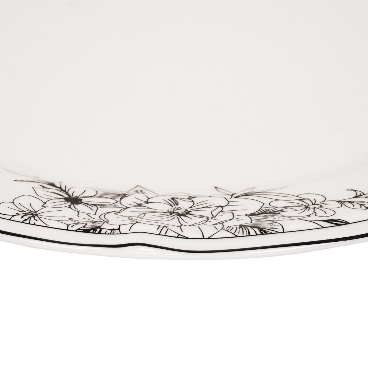 Bord - Les Fleurs - Newbone China - 26X26X1,5Cm