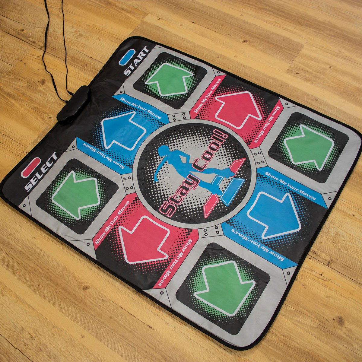Orb - Retro Dance Mat (Incl. 110 Liedjes, 9 Podia, 10 Karakters)
