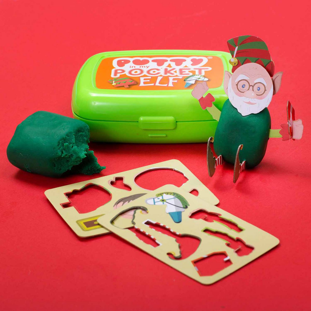 Plasticine Set "Elf" - Stopverf In Mijn Zak