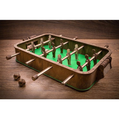 Eco Wood Art (Ewa), 3D Houten Puzzel, Tafelvoetbal, 1140, 36X37X7.8Cm