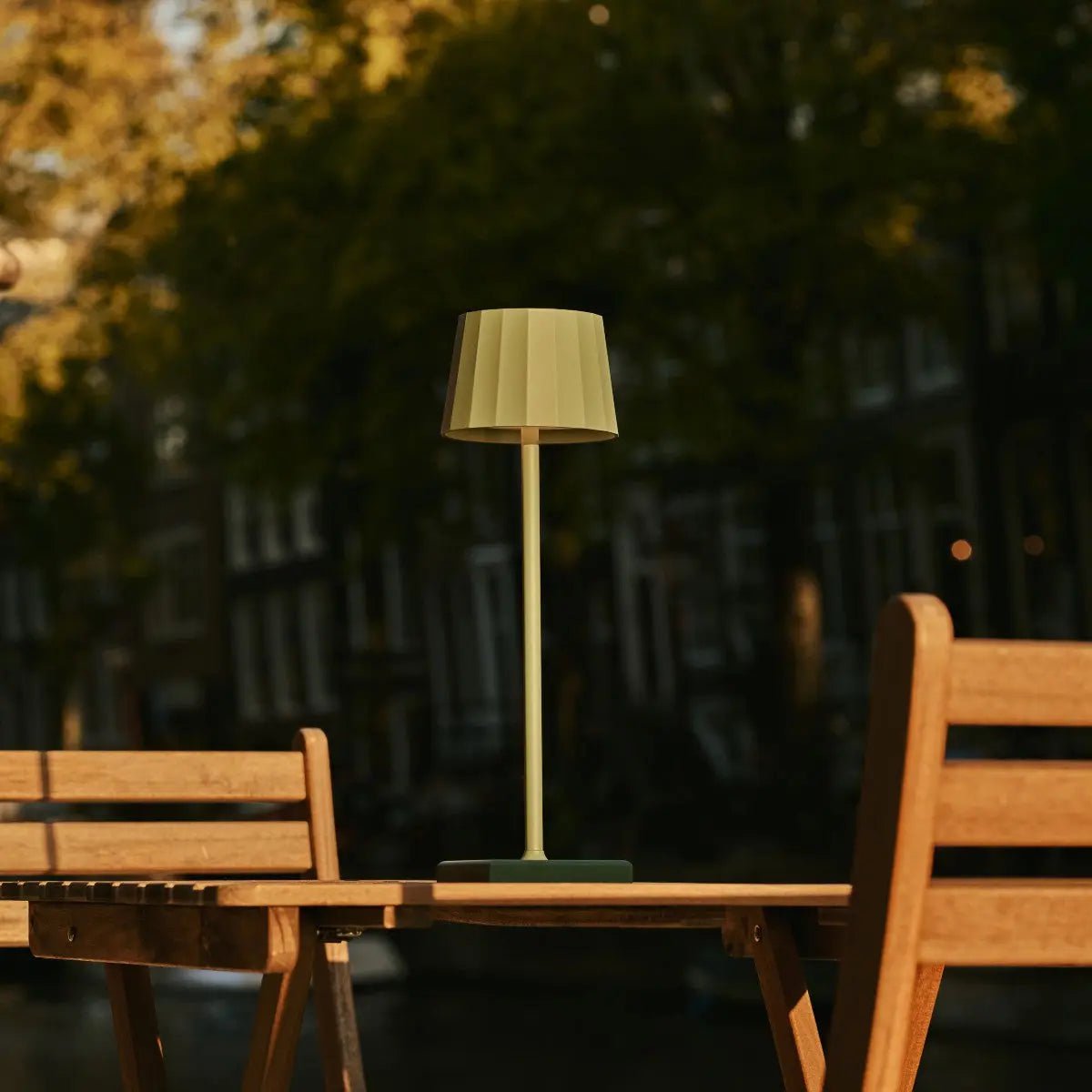 Wouter Saliegroene Oplaadbare Tafellamp