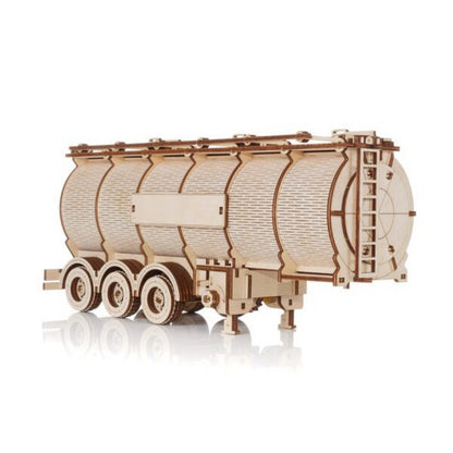 Eco Wood Art (Ewa) 3D Houten Puzzel Tank Semitrailer For Truck Road King, 3410, 39,7X10,8X20Cm