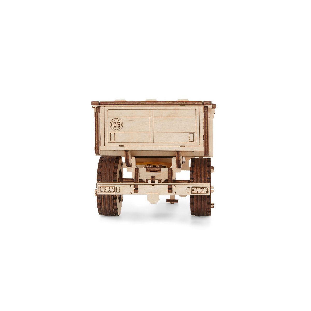 Eco Wood Art (Ewa) 3D Mechanische Puzzel Trailer For K-7M 1072, 50,2X15,2X17,6Cm