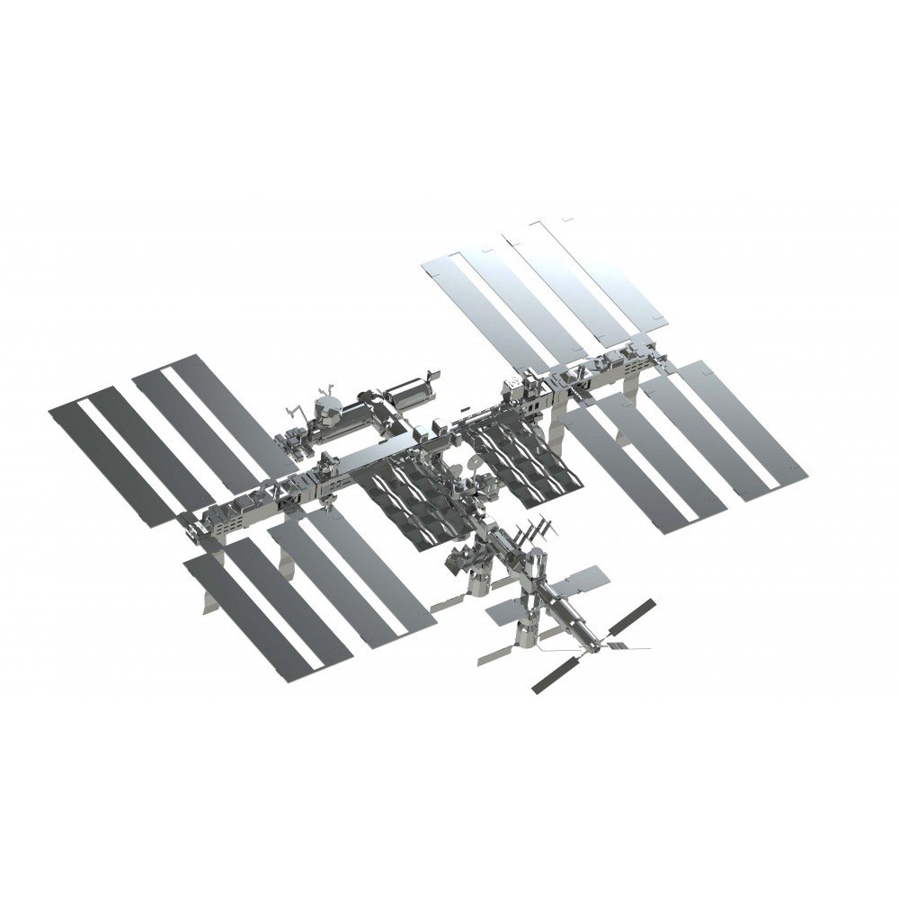 3D Metalen Bouwpakket, Astronauts Lodge, Metal Time, Mt017, 19,8X23,4X22,9Cm