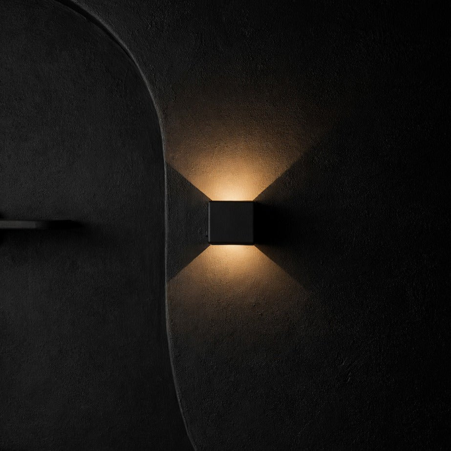 Tess Stone Grey Oplaadbare Wandlamp