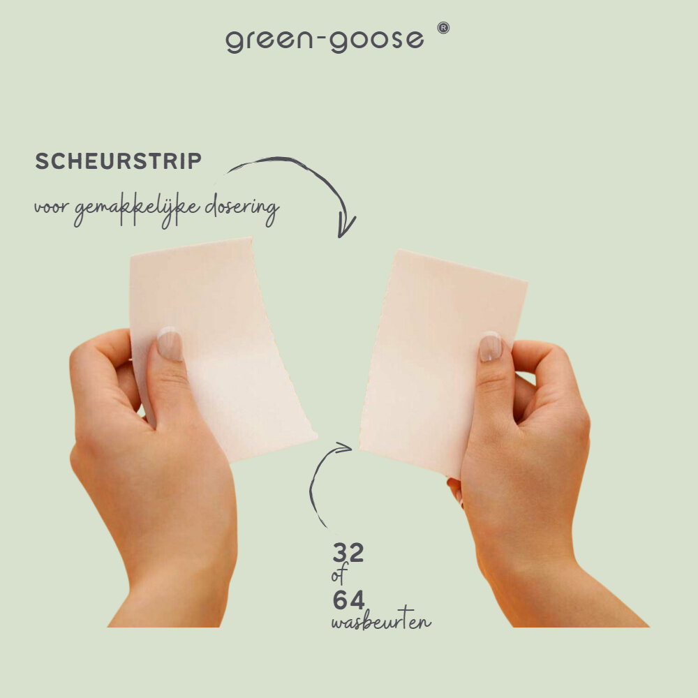 Green-Goose Sheetz Wasstrips - 32 Strips