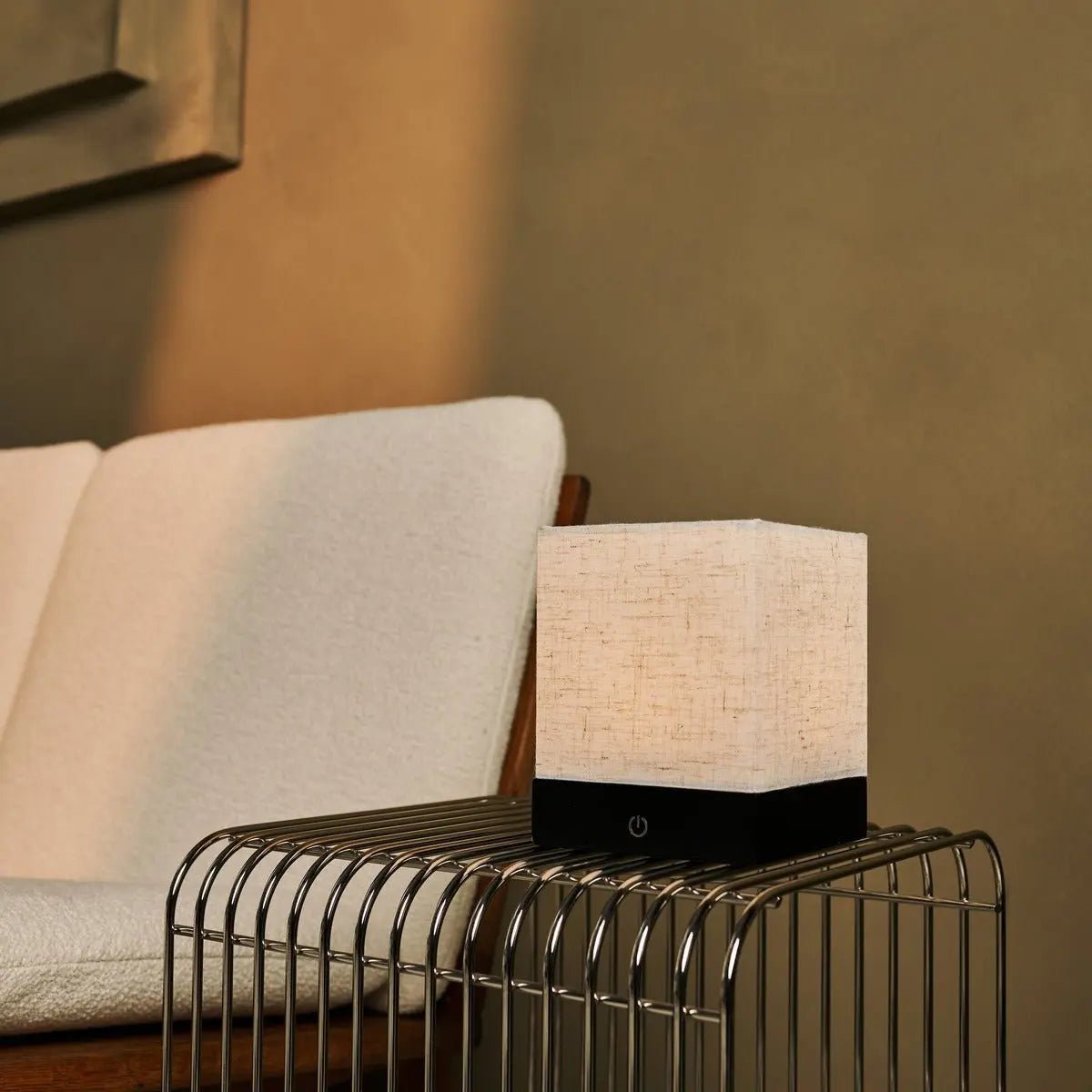 Zano Zwarte Oplaadbare Lamp