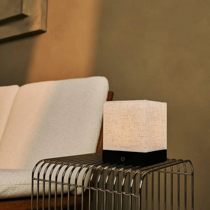Zano Zwarte Oplaadbare Lamp
