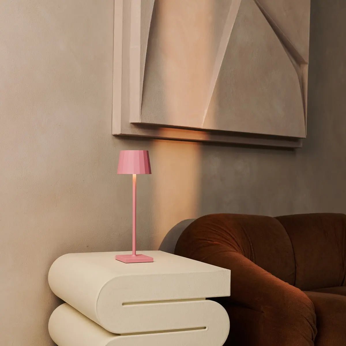 Wouter Flamingo Roze Oplaadbare Tafellamp