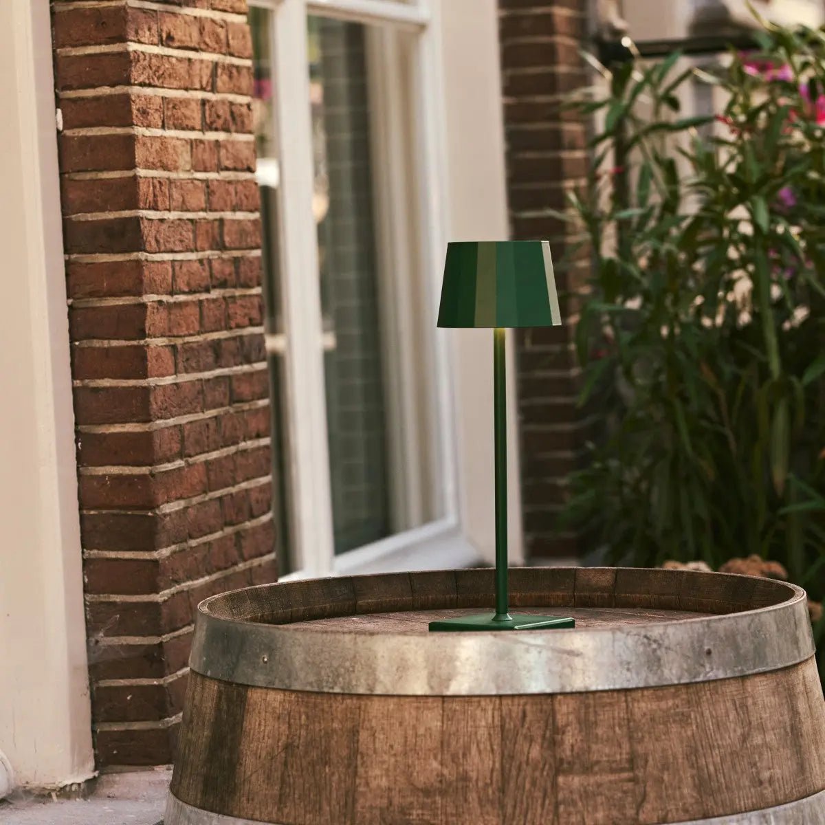 William Pine Green Oplaadbare Tafellamp
