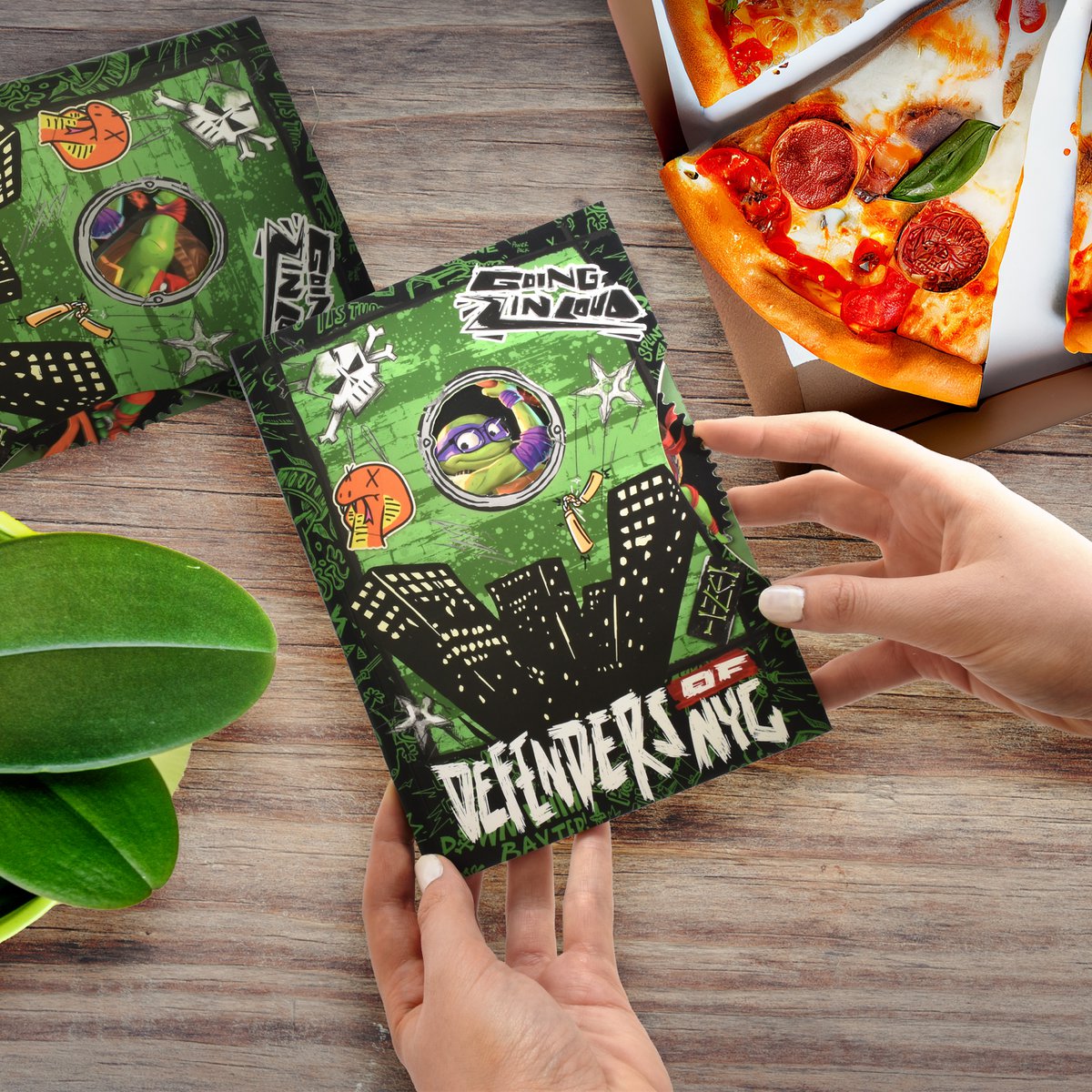 Ninja Turtles Tmnt Din A5 Notitieboekje Met Roterende Schijf, 120 Gelinieerde Pagina's, Als Notitieboekje Of Dagboek, Officiële Merchandise