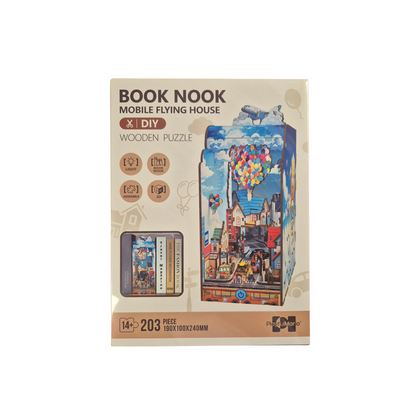 Inspirebox, 3D Booknook, Mobile Flying House, Be011922, 19X10X24Cm