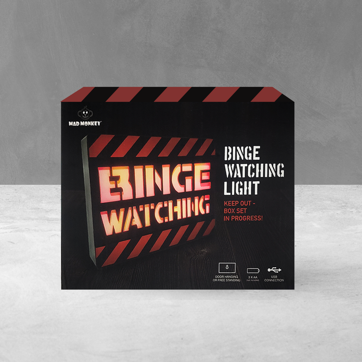 Mad Monkey - Binge Watching Lamp, Sfeerlicht