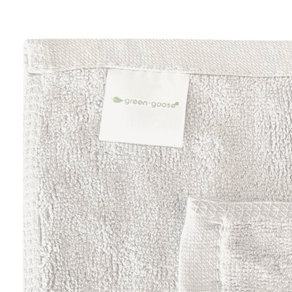 Green-Goose Bamboe Wasdoekjes - 6 Stuks - Wit - 80% Bamboe