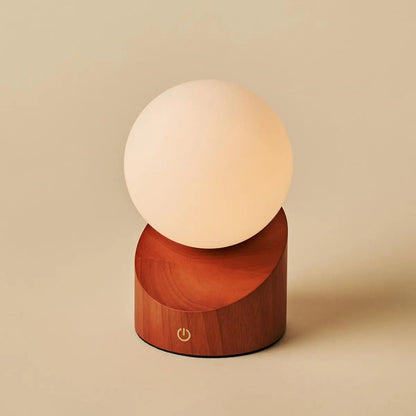 Morris Kastanjebruine Oplaadbare Lamp