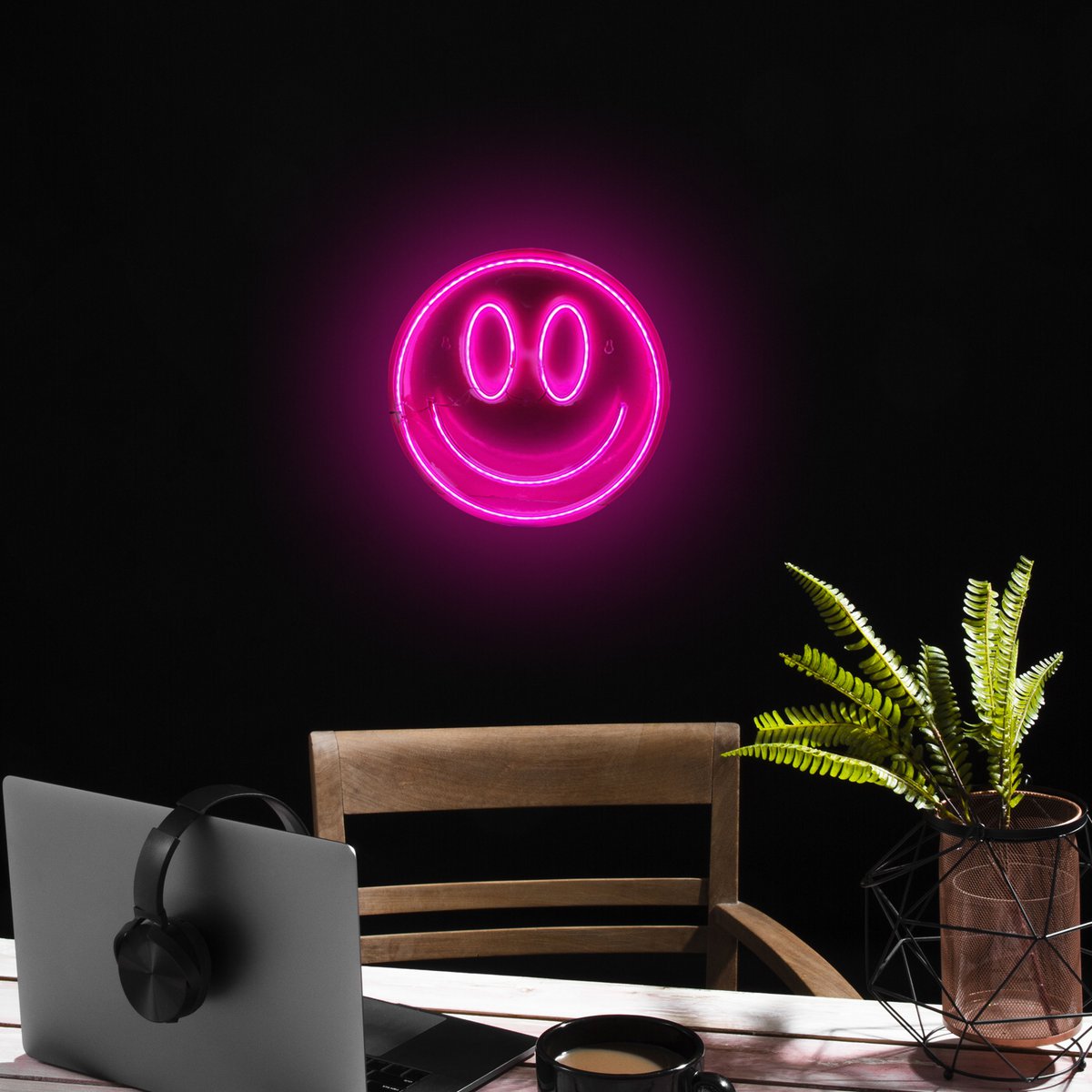 Mad Monkey - Smiley-Gezicht Lampe
