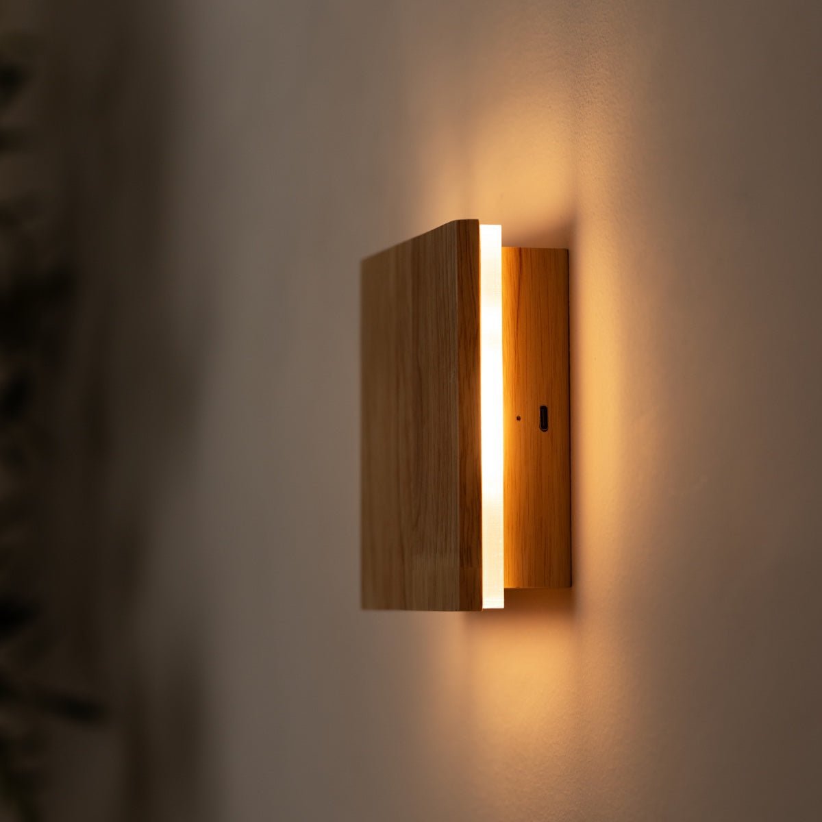 Lane Light Bruin Oplaadbare Wandlamp