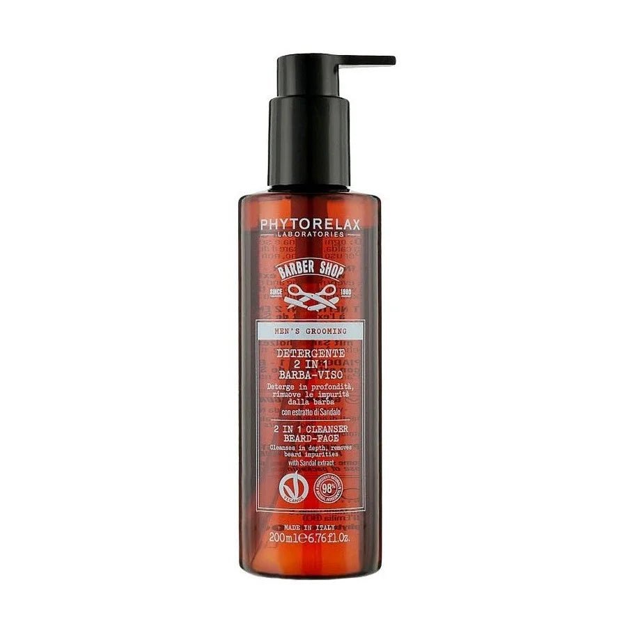 Phytorelax 2-In-1 Cleanser Reiniger Voor Baard En Gezicht – 200Ml