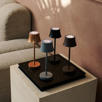 De Pijp Mini Mouse Grey Rechargeable Table Lamp