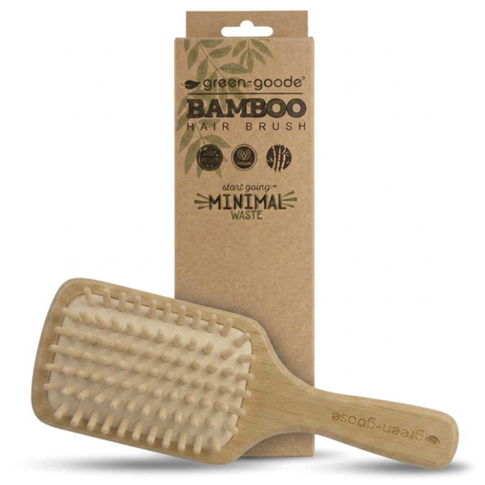 Green-Goose Bamboe Haarborstel Xl