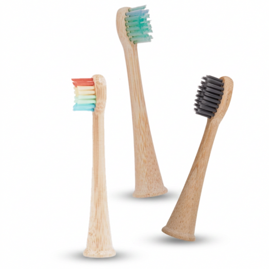 Green-Goose Sonicare Bamboe Opzetborstels Kinderen - 4 Stuks