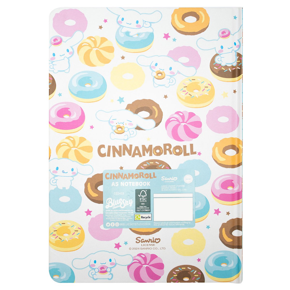 Sanrio Cinnamoroll - Notebook A5