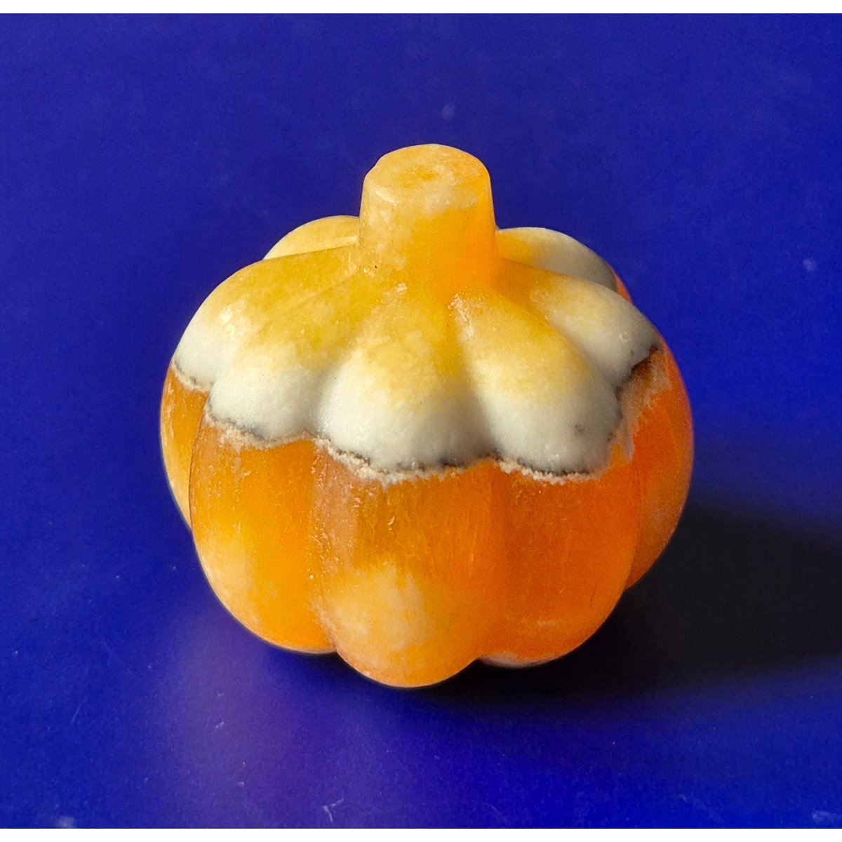 Halloween Gele Calciet Kristal Carving Pompoen 35Mm
