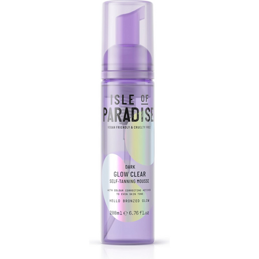 Isle Of Paradise Dark Glow Clear Self Tanning Mousse - 200Ml