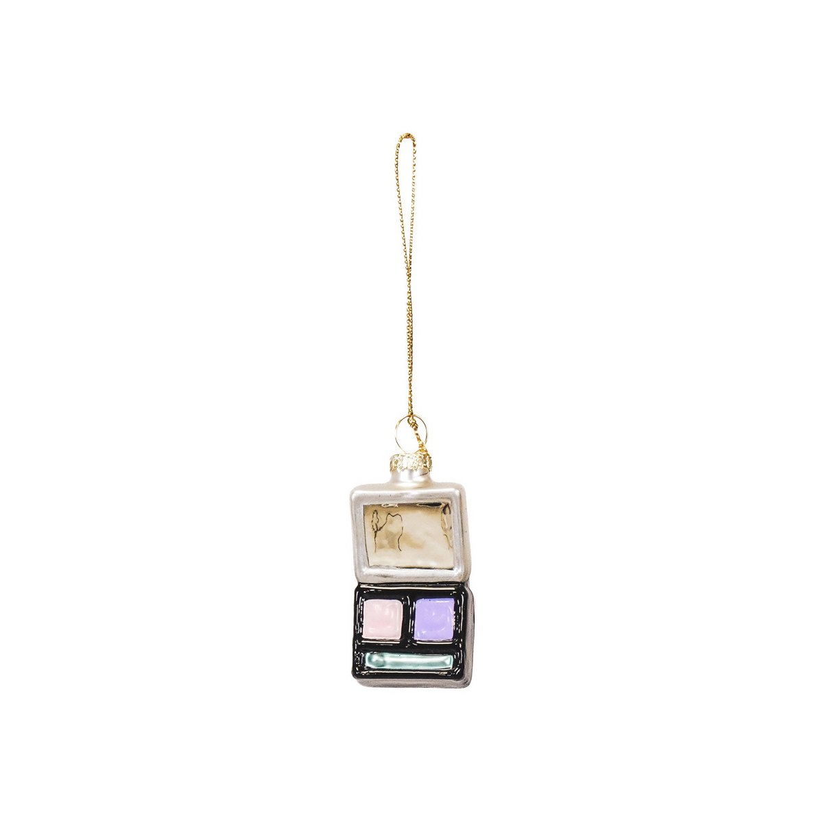 Kersthanger - Make-Up - Glas - 3X2X6,5Cm