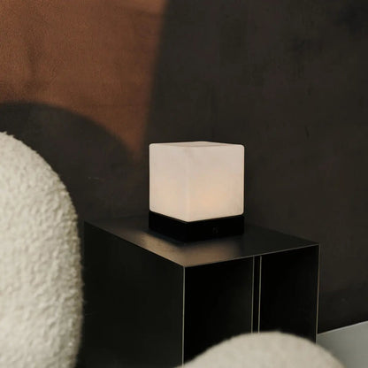 Yce Zwarte Oplaadbare Houten Lamp