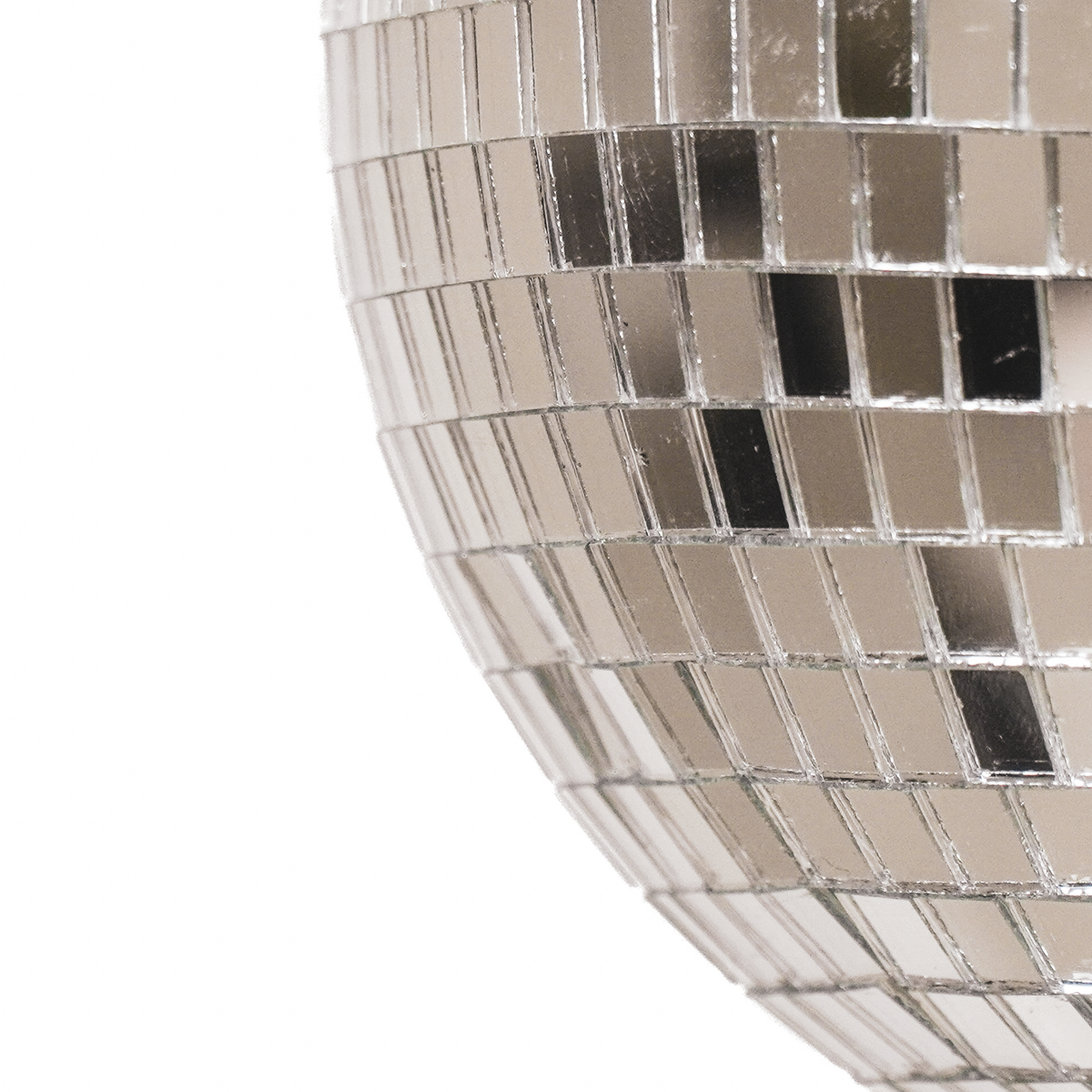 Kerstversiering - Kersthanger - Discobal - Schuim - Zilver - 25X25X25Cm