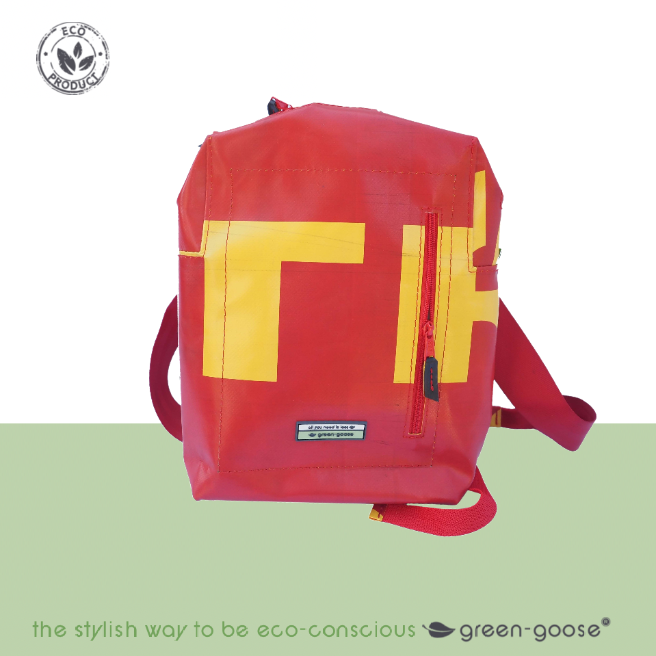 Green-Goose Rugtas Silnice - Rood, Geel