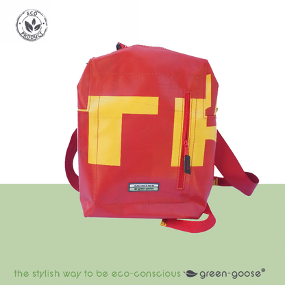 Green-Goose Rugtas Silnice - Rood, Geel