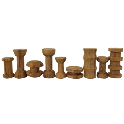 Mini Ww Spool Set Java Teak/10