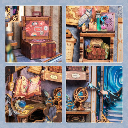 Cutebee, 3D Booknook, Soul Travel Agency, Cwga201, 11,5X10X17Cm