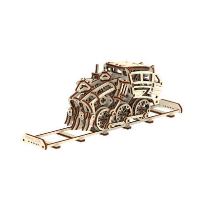 3D Houten Puzzel, Wooden City, Dream Express, Wr338, 30X8,5X10,4Cm