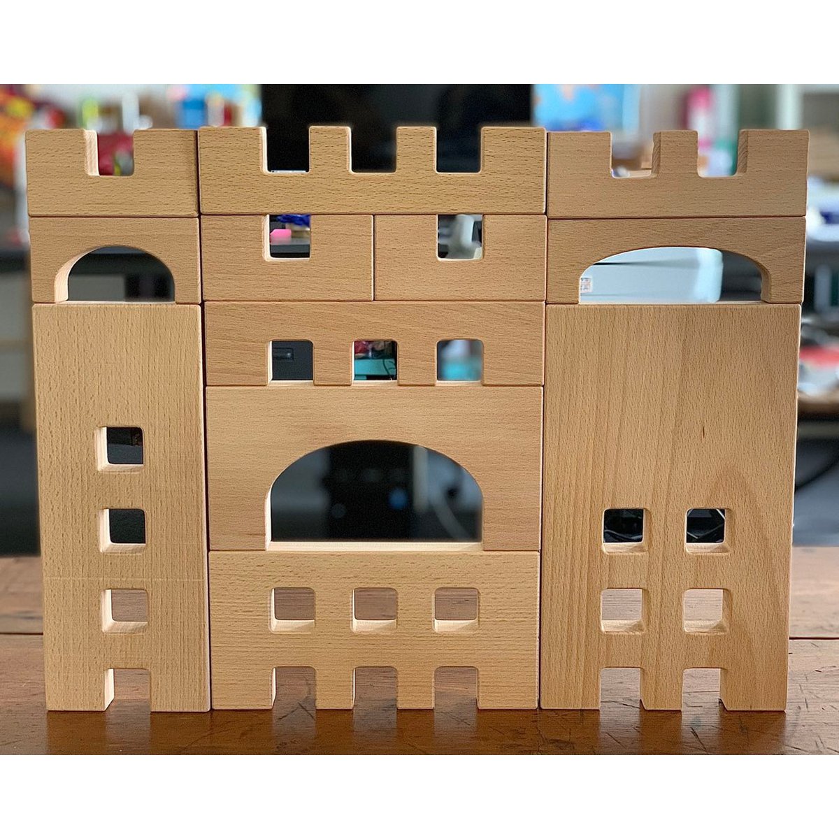 Fortress Building Set/12Pc