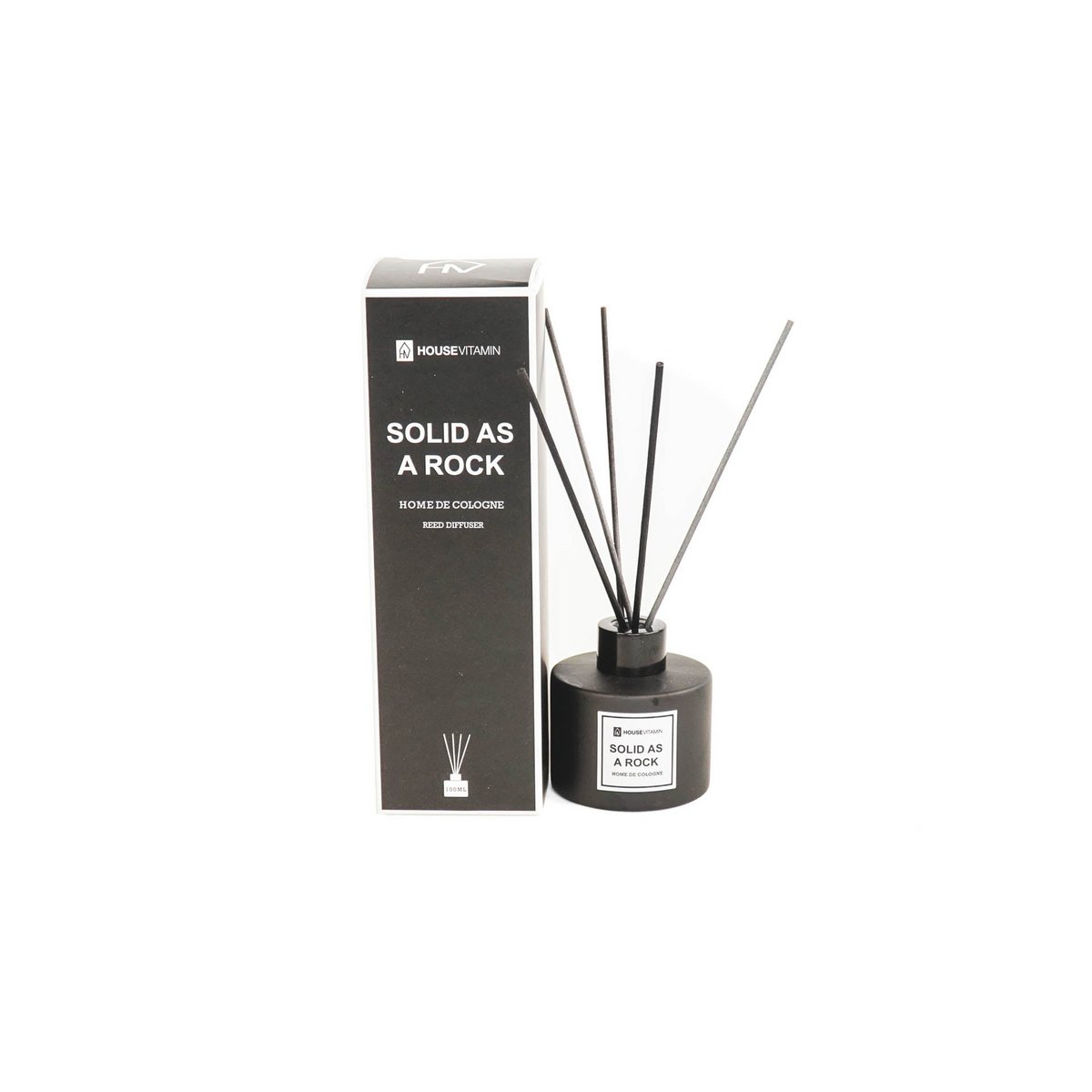 Rietverspreider - Solid As A Rock - Bergamot - 100 Ml