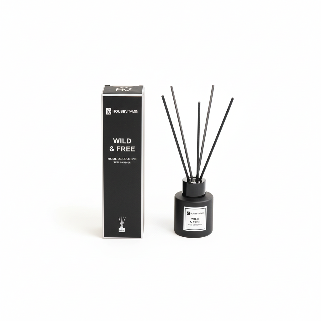 Rietverspreider - Wild En Gratis - Zoete Parfum - 50 Ml