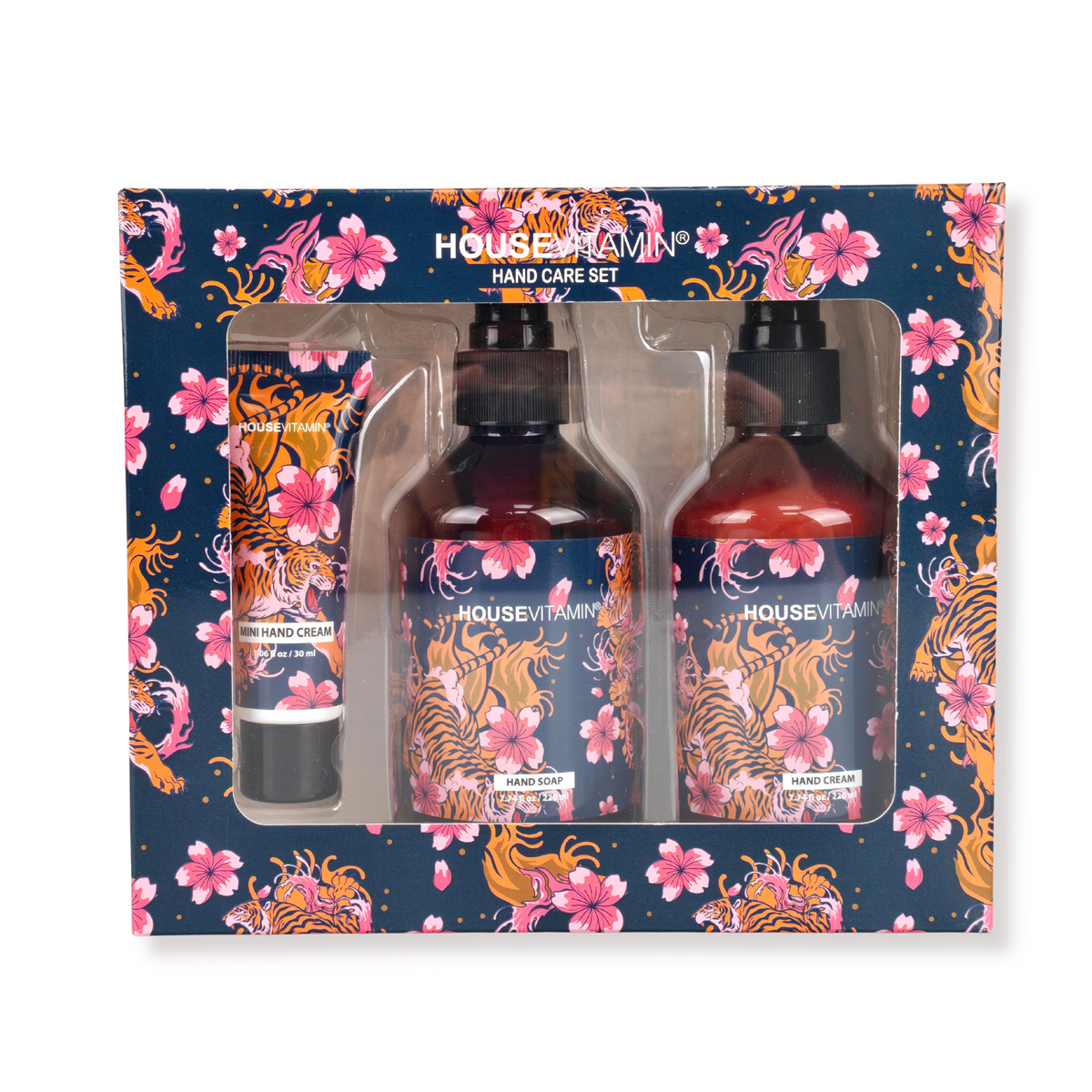 Handverzorging Cadeauset - Veganistisch - Handzeep | Handcrème - Hout & Salie - 18,5X6,5X16,5Cm