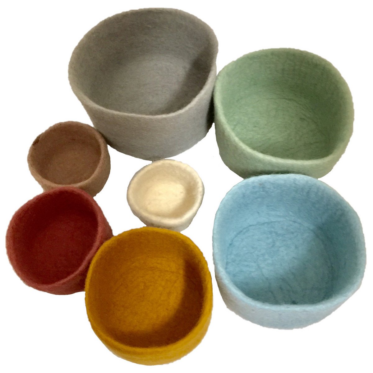 Earth Nested Bowl Set/7Pc