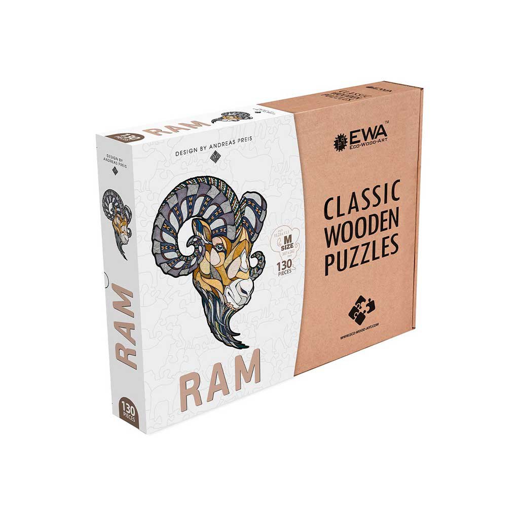 Eco Wood Art (Ewa) Houten Legpuzzel Ram, 2529, 38,7X28,2X0,5Cm Kartonbox