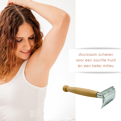 Green-Goose Klassieke Scheerset - Bamboe