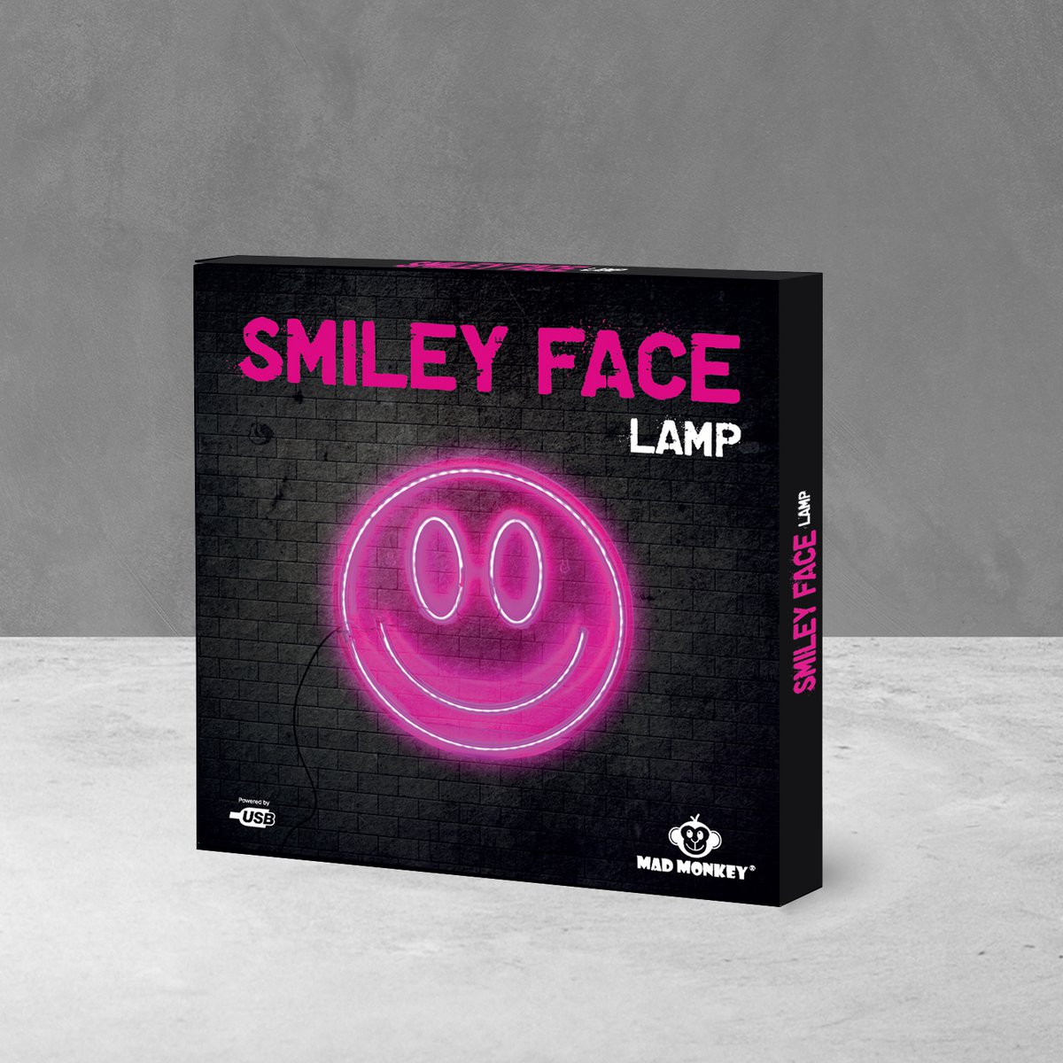 Mad Monkey - Smiley-Gezicht Lampe
