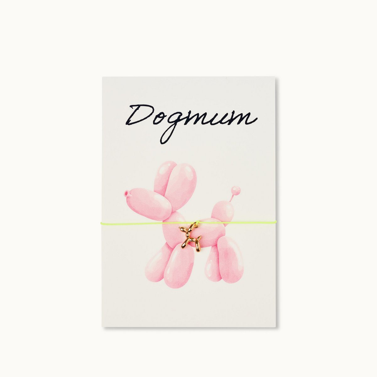 Armbandkaart: Dogmum Ballonhond