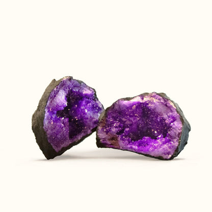 Geode Quartz Crystal Purple
