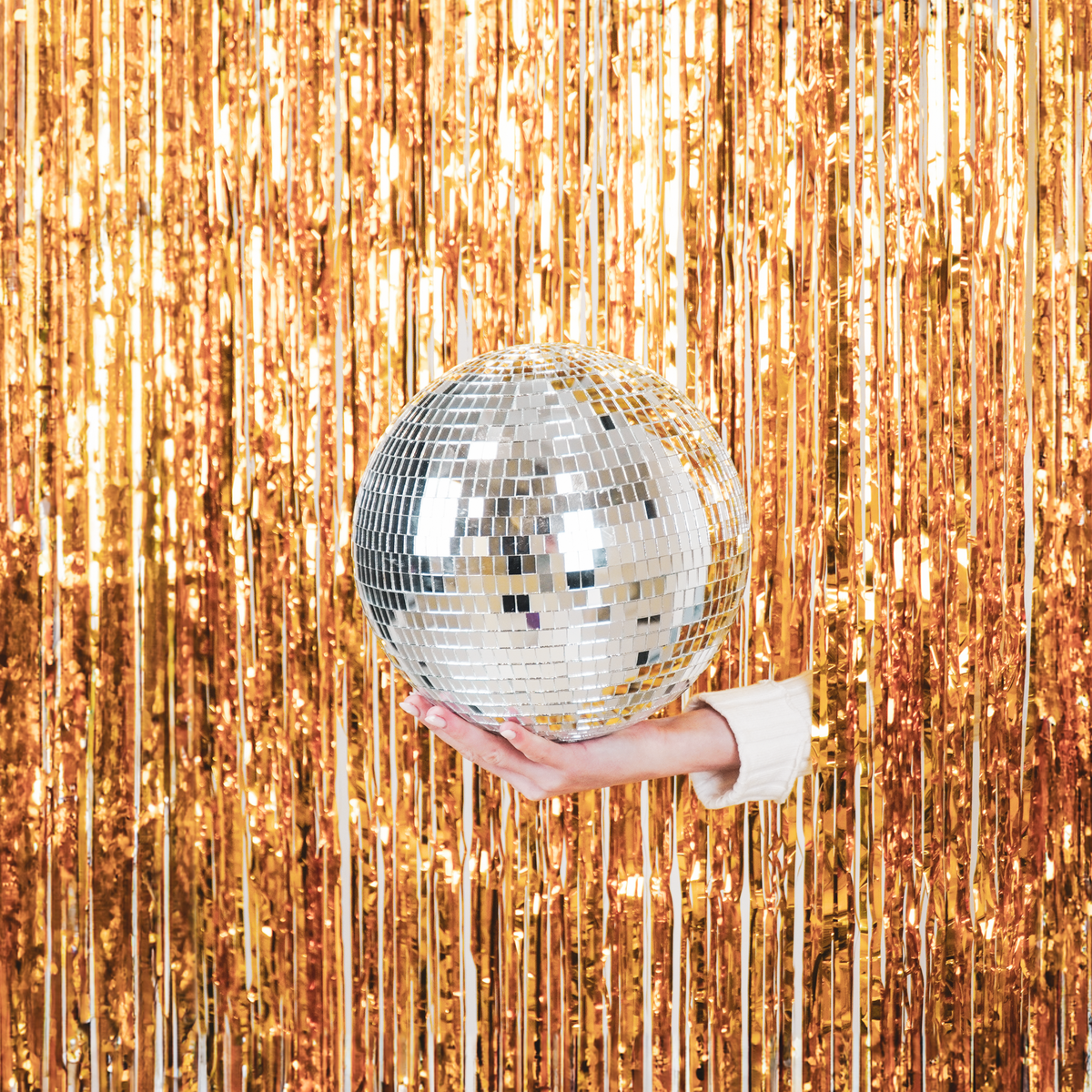 Kerstversiering - Kersthanger - Discobal - Schuim - Zilver - 25X25X25Cm